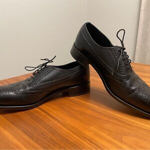 Florsheim Imperial Men's Wingtip Oxford Shoes Black Size 9.5 D Style 17166-01